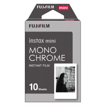 Fujifilm Instax Mini Monochrome - must-valge kiirfilm - instax mini - ISO 800 - 10 võtet