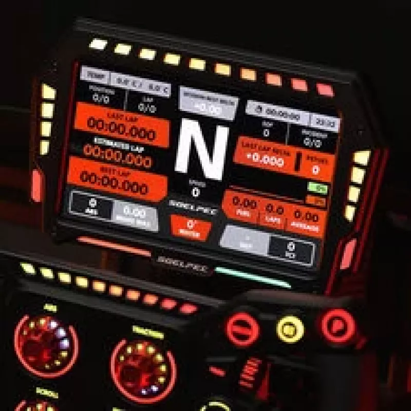 SOELPEC XR-7 Display, Simracing-Touchscreen, RGB-Telemetrie - Must