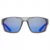 Polariseerivad päikeseprillid Uvex Sportstyle 233 P - smoke mat/mir.blue