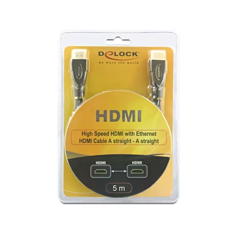 HDMI-kaabel DeLOCK 5 m HDMI AM/AM