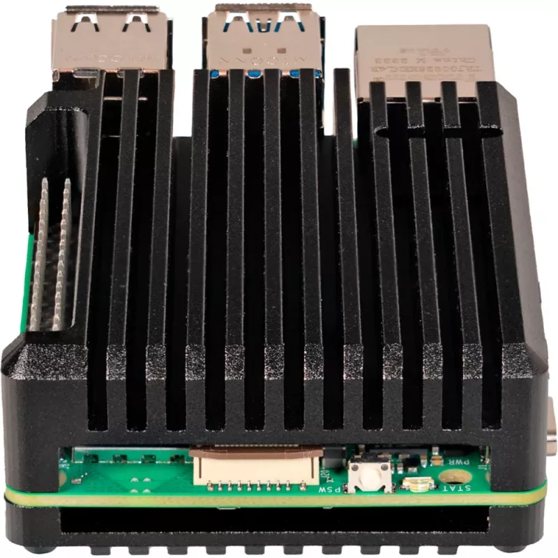 Joy-IT ARMOR Case BLOCK SBC-korpus, sobib Raspberry Pi arenduskomplektidele (RB-AlucaseP5-07)