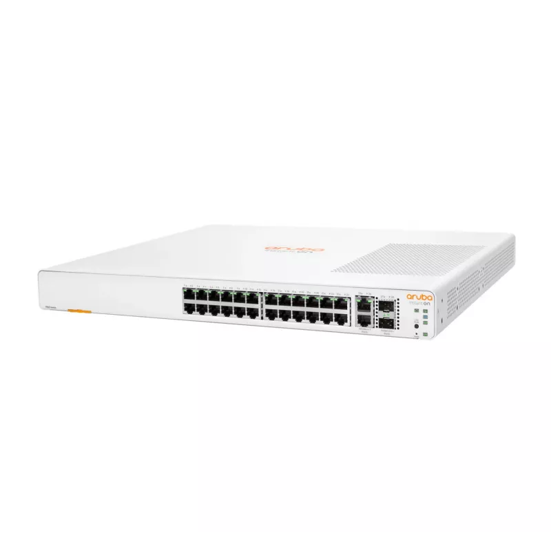 HPE Networking Instant On 1960 24G 2XF Switch Europe (JL806A#ABB) – (järglane HPE 1950 24G 2SFP+ 2XGT Switch (JG960A#ABB) mudelile)