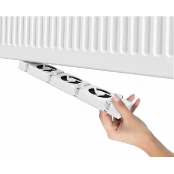 Ventilaator SpeedComfort Laienduskomplekt Valge, 30 m³/h, 0,55 W, 20 dB, 340×70×23 mm