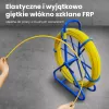 Extralink Rodder 3.8mm 75m | Kaablitõmbetross | Klaaskiud FRP, läbimõõt 3.8 mm, pikkus 75 m, kollane