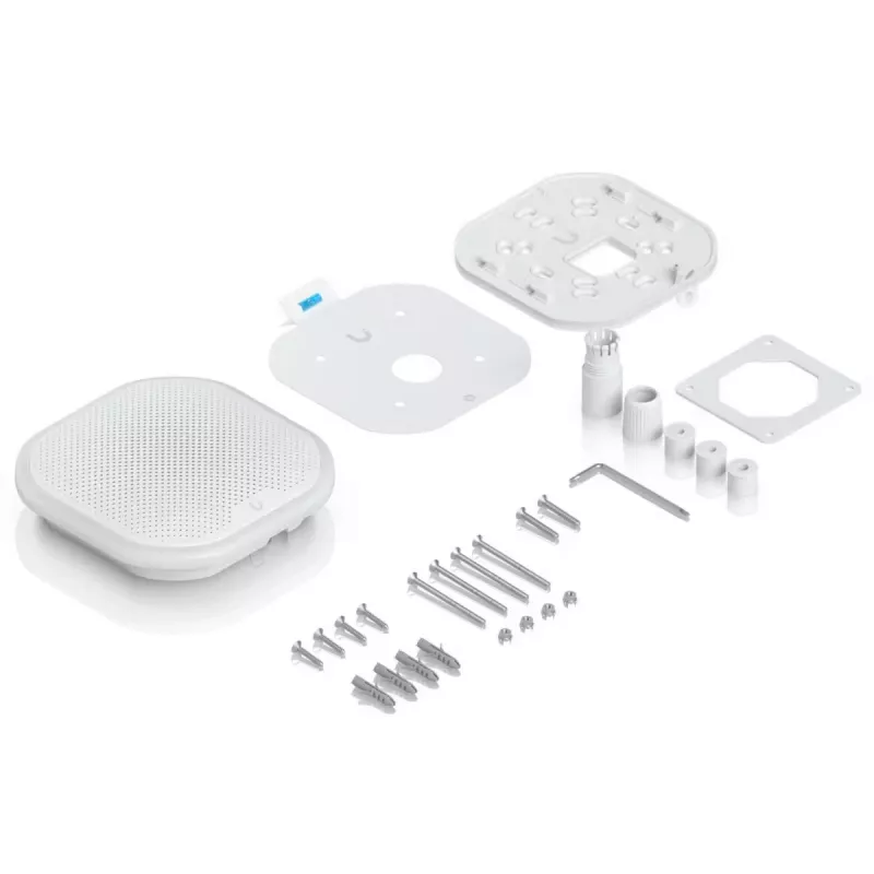 Juhtmega sireen Ubiquiti Siren POE Sise-/välistingimustesse Alumiinium Polükarbonaat