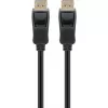 Essential kaabel DisplayPort Plug > DisplayPort Plug, 8K / 120Hz (Must, 1 Meter, 40 Gbit/s, DisplayPort 2.0 / 2.1)