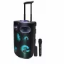 Kaasaskantav Bluetooth-karaokekõlar MANTA SPK0803B140 140 W, akutoide, MIC/USB/microSD, FM, ekvalaiser, rattad