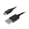 USB 2.0 A to USB-C kaabliadapter Sharkoon 0.5 m, must