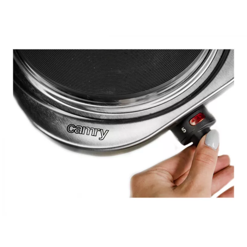 Adler CAMRY CR 6510 pliit Vabaltseisev Must, Hall Elektriline