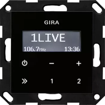 GIRA 228405 Radio Uhr Digital Must (228405)