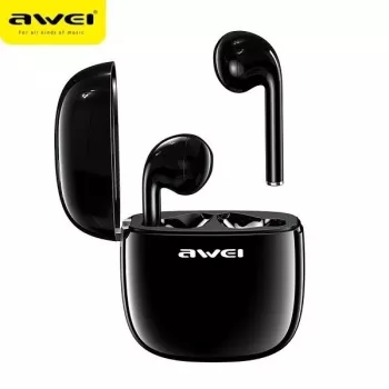 Kõrvaklapid Awei T28 TWS+docking Must