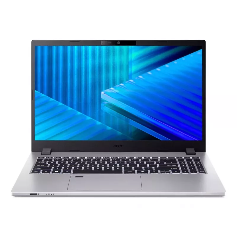 Sülearvuti Acer TravelMate P2 TMP215-75-G2-TCO — 15,6-tolline FHD IPS 300 nitti, Intel Core Ultra 5 125H, 16 GB muutmälu, 512 GB SSD, sõrmejäljelugeja, Windows 11 Pro, 3-aastane kohapealne teenindus
