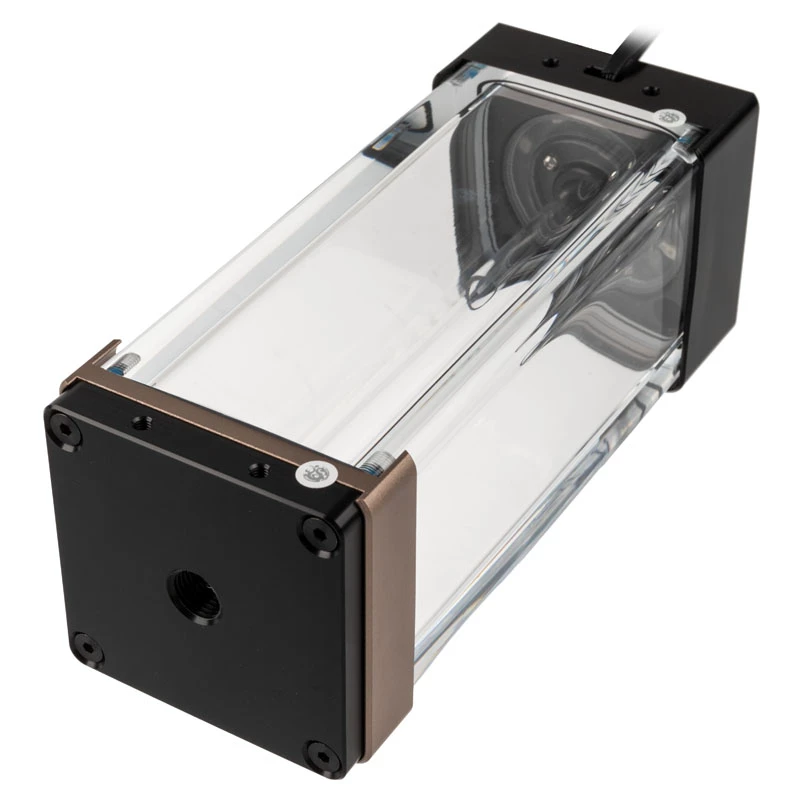 Reservuaar (Ausgleichsbehälter) BitsPower Premium Cuboid 150 mm, akrüülist - BPPRE-WTCR150