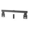 Fikseeritud teleri seinakinnitus WENTRONIC Goobay Ultraslim 70822 XL Must lameekraanidele