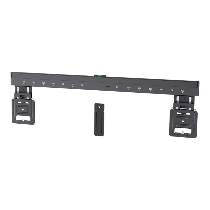 Fikseeritud teleri seinakinnitus WENTRONIC Goobay Ultraslim 70822 XL Must lameekraanidele