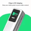 Kaasaskantav aku Green Cell PBGC25UD, 25200 mAh, Li‑Ion, 140 W koguvõimsus, 2× USB‑C + 1× USB‑A, OLED-ekraan, alumiiniumkorp