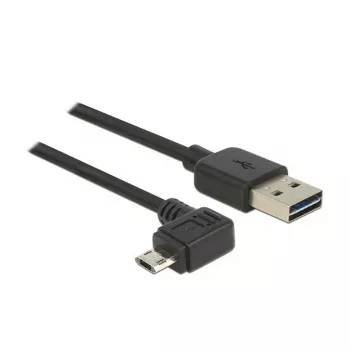 USB-kaabel DeLOCK 83853 USB 2.0 2 m USB A Micro-USB B Must
