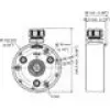 Hikvision DS-1280ZJ-TR13 välistingimustesse mõeldud harukarp must/hõbedane 1 kg