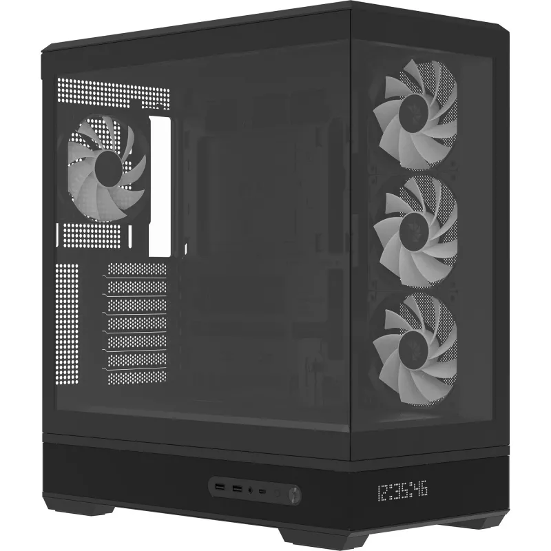 Arvutikorpus AeroCool Geh Midi P500B-Digi Must