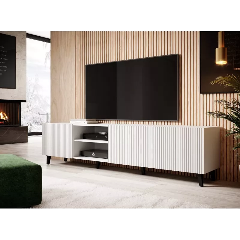 Cama RTV-kapp PAFOS 200x42x52 valge matt