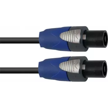 Kõlarikaabel PSSO LS-1530 Speakon 2×1,5 mm² 3 m, must