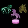 Manta SNL116RGB RGB 3D hobuse dekoratiivne LED-lamp