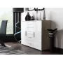Cama elutoa kummut UNI sonoma tamm/valge läikiv