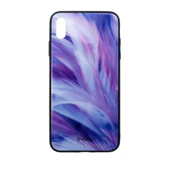 Telefonikate Tellur Cover Glass Print iPhone XS Max jaoks — prinditud klaasist tagakaitse