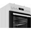 Gaasipliit ja elektriahi BEKO FSM51339DWDS 50 cm, valge, energiaklass A