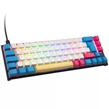 Mehaaniline klaviatuur Ducky Mecha SF Limited Dawn Edition RGB LED MX Brown — 65% kompaktne paigutus, vahetatav määramata
