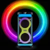 Kaasaskantav kõlar MANTA SPK0601B100, 100 W, Bluetooth, karaoke, juhtmevaba mikrofon, aku, ekvalaiser, diskotuled