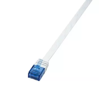 Logilink SlimLine - ühenduskaabel - RJ-45 (M) - RJ-45 (M) - 50 cm - UTP - CAT 6 - valge (CF2021U)