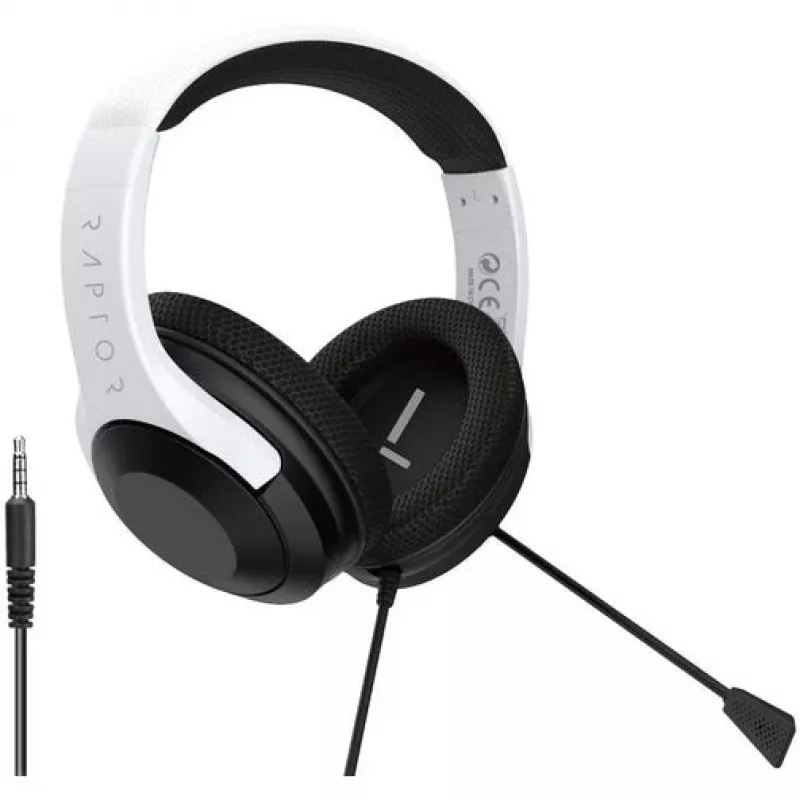 Raptor Headset Playstation 5 H300 Valge 3.5 mm pistik