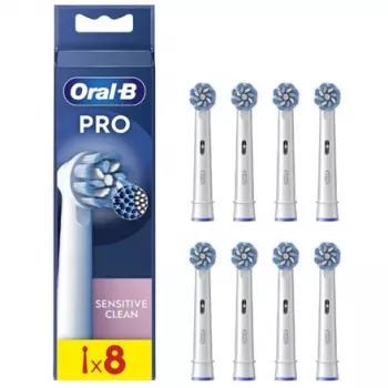 Oral-B EB60-8 asendusharjapead — Sensitive Ultra Thin, 8 tk pakendis