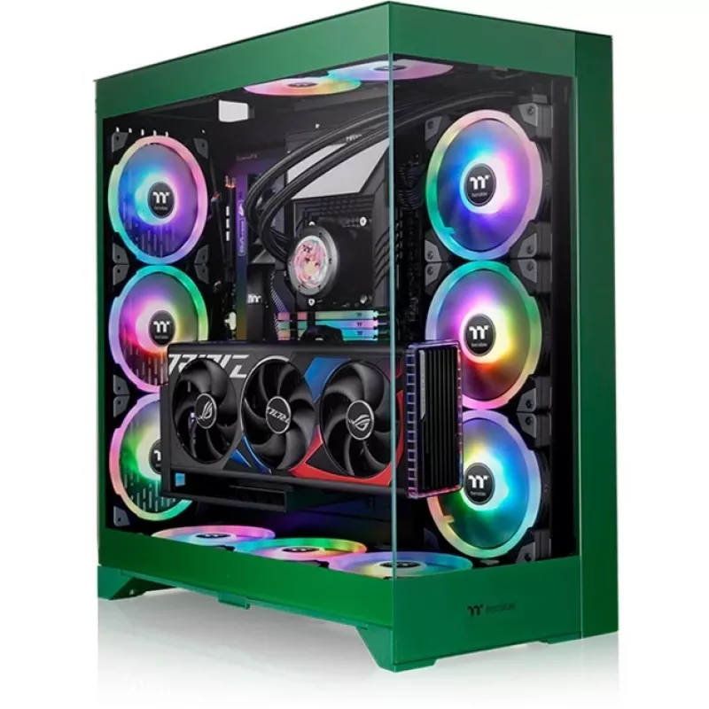PC-korpus Thermaltake CTE E660 MX Midi Tower roheline