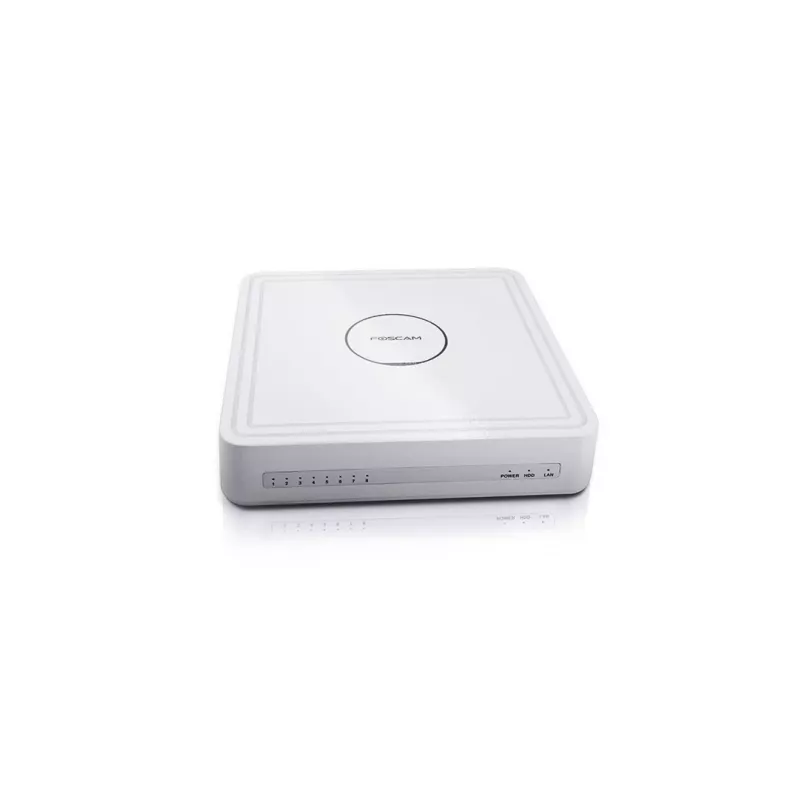 Foscam FN8108H 8-kanaliline 5 MP võrgu videosalvesti, valge