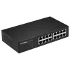 Edimax GS-1016 V2 võrgulüliti, hallatav Gigabit Ethernet (10/100/1000), must