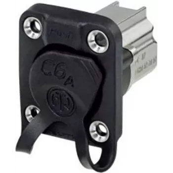 Neutrik NE8FDX-P6-W juhtmeühendus RJ45 emane must - valge (NE8FDX-P6-W)