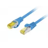 Ühenduskaabel Fluke PCF6A-10CU-0025-B RJ45 Cat.6a 0,25 m sinine