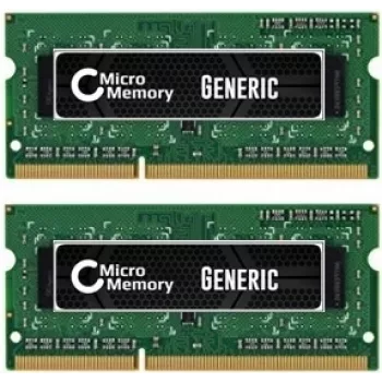 CoreParts MMKN070-8GB mälumoodul 2 x 4 GB DDR3 204-kontaktiline SO-DIMM