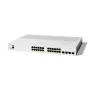 Cisco Catalyst 1200-24P-4X Smart Switch, 24 porti GE, PoE, 4x10GE SFP+, piiratud eluaegne kaitse (C1200-24P-4X)