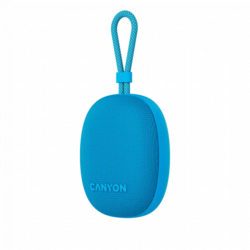 Canyon OnMove 12 – kaasaskantav Bluetooth v5.3 kõlar – 5W – TWS – IPX7 – 12 tundi – USB-C laadimine