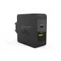 Green Cell CHAR10 mobiilseadme laadija must siseruumides