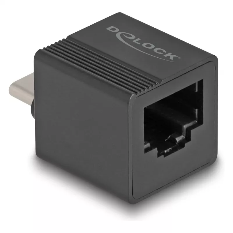 DeLOCK USB USB-C Adapter to Gigabit LAN mini Must