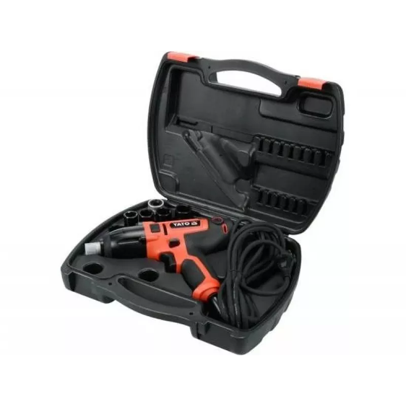 Yato YT-82020 löökvõti 1/4 inch 3300 RPM 450 N⋅m must, punane 450 W