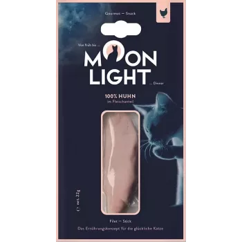 Märg kassitoit MOONLIGHT Dinner Kanafilee 22 g kotike, täiskasvanud kassile, hüpoallergeenne maius, 65% niiskust, 23,5% valku