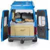 BRUDER Camper MB Sprinter 02684 juhiga – mudelsõiduki mänguasi