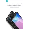 Pehme ümbris Devia Woven2 iPhone 11 Pro Maxile — punane mustriline tekstiilviimistlus