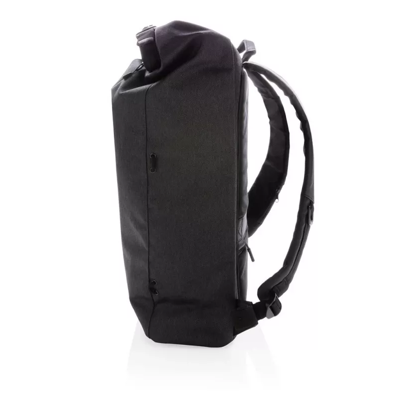 Seljakott XDDESIGN Urban Lite Must — 21 L (laiendatav 27 L), 15,6-tolline sülearvutisahtel, veekindel, kärurihm