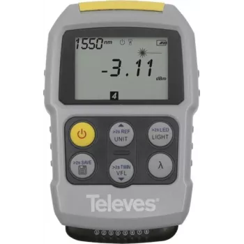 Televes Minitestseade OPM VFL fiiber- ja RJ45 andmekaablitele mudel OPMVFLRJ45